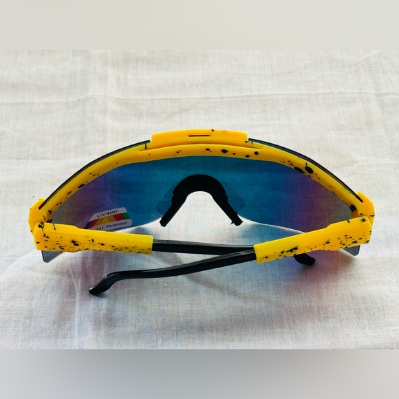 Sport Shield Sunglasses with Color Mirror ( Choose Any Color ) - Picture 10 of 14